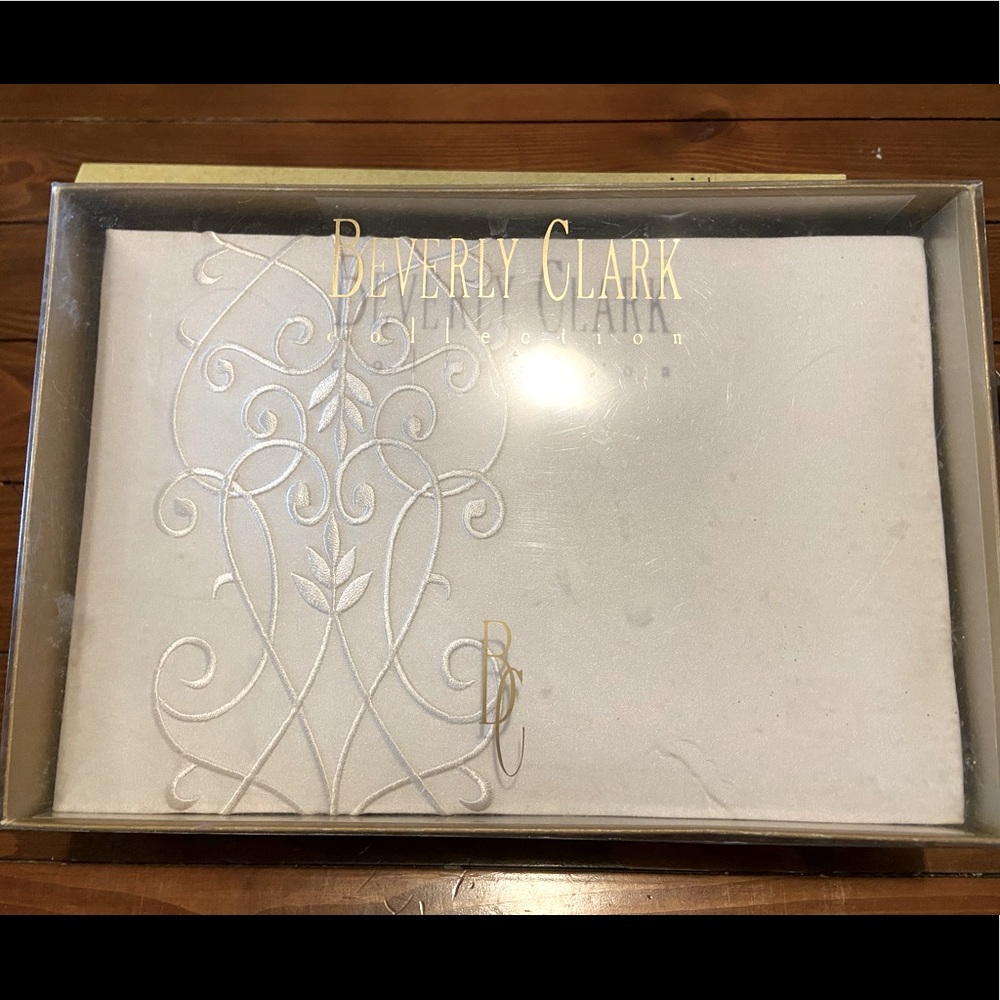 Beverly Clark Florenzia wedding guestbook -Ivory